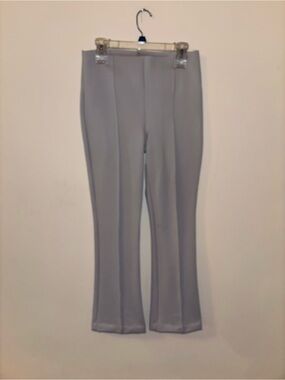 Yogalicious Light Gray Boot-Cut yoga Pants